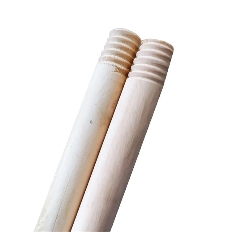 High Quality 120cm Length Wooden Broom Stick Wood Pole Palos De Escoba With wooden broom stick China Broom Stick