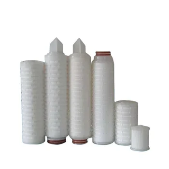Sewage purification plant block 40 inch 0.22-1 micron PP pleated microporous cartridge filter