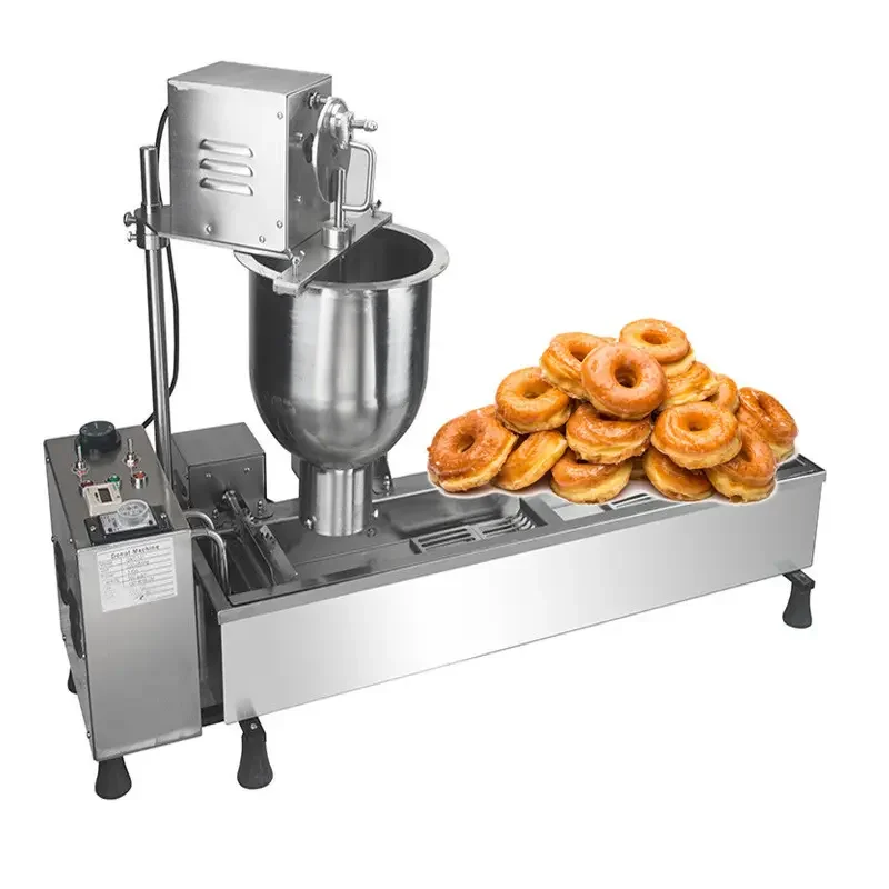 Commercial Automatic Greek Mini Mochi Round African Gas Donut Doughnut Donuts Ball Making Maker Fryer Machine With Factory Price