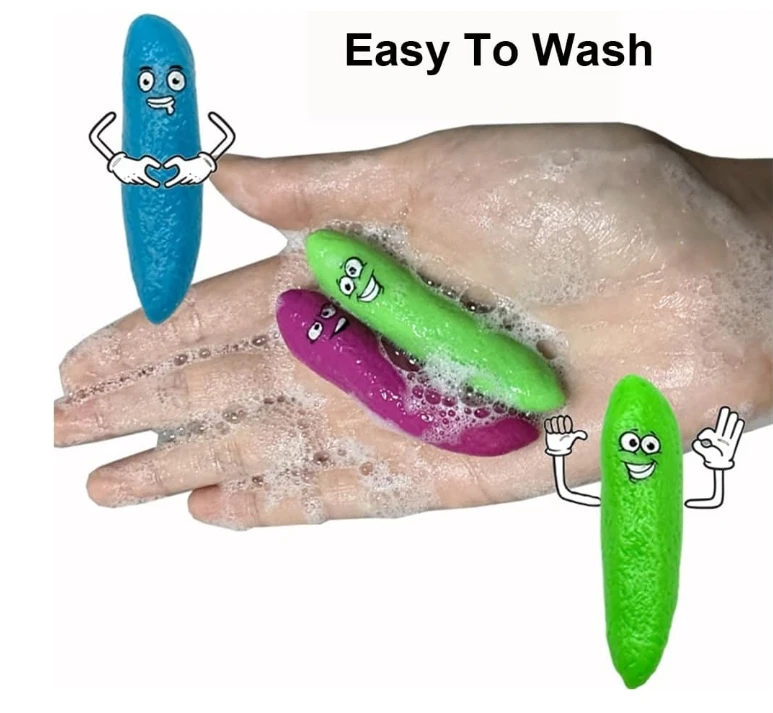 Mini Finger Slingshot Novelty Toys  Poop Toy, Stretchy Funny Gag Gifts Flying Games for Games and Party Favors