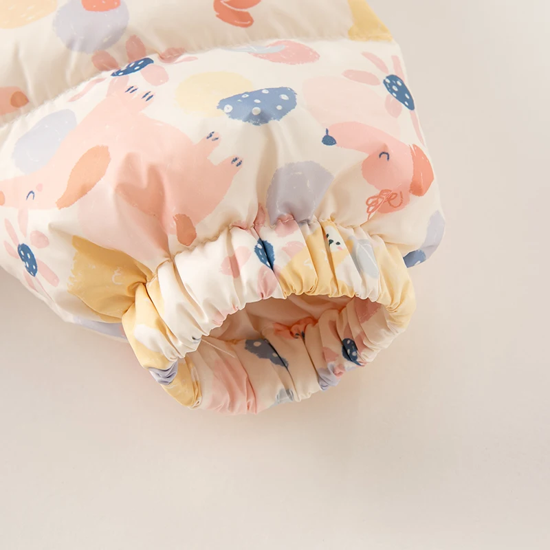 DB4238127 DAVE BELLA Children Down Jacket Winter Casual Boys Printed White Duck Down Girls Top