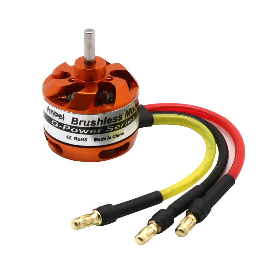 Бесщеточный двигатель D2822 1100KV 1450KV 1800KV 2600KV 2-3S для радиоуправляемого самолета многокоптера бесщеточный мотор с внешним ротором