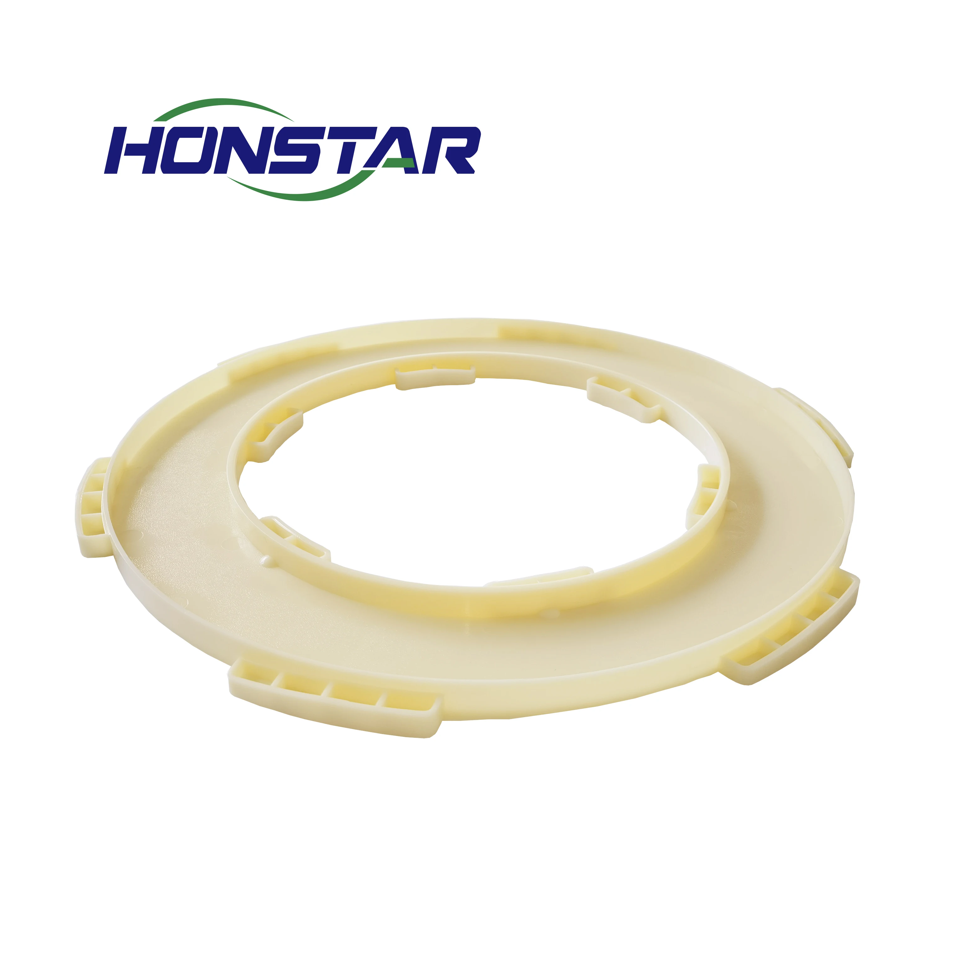 Industrial dust collector and air filters with beige ABS material outside 6-ears inside six ears quick-install type end cover