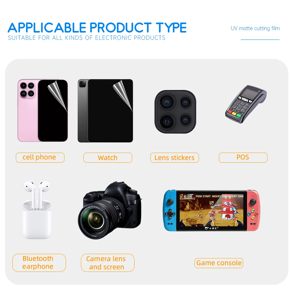 Best Price Matte Tpu Film Hydrogel Sheet Mobile Phone Uv Glass Screen Protector For Cutting Machine