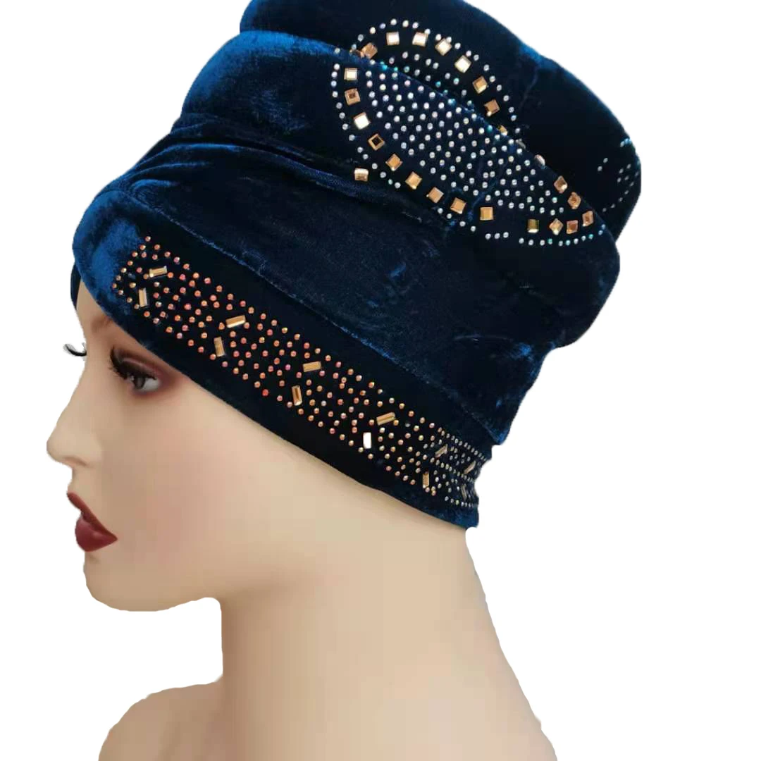 New Arrival multicolor Summer flower Pretied Frenzy Fashion  African Hat
