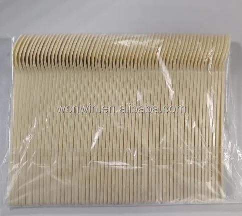 customized corn starch bio based long handle coffee tea spoon for lemon tea