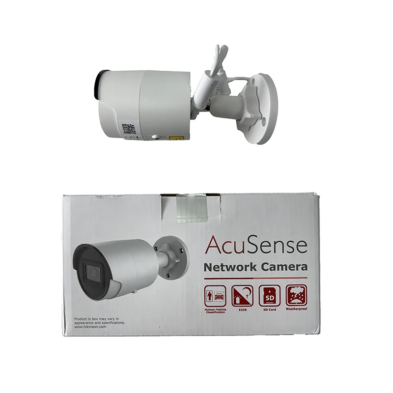 Original Hikvsion 4 MP AcuSense Fixed Bullet Network Camera DS-2CD2043G2-I(U)