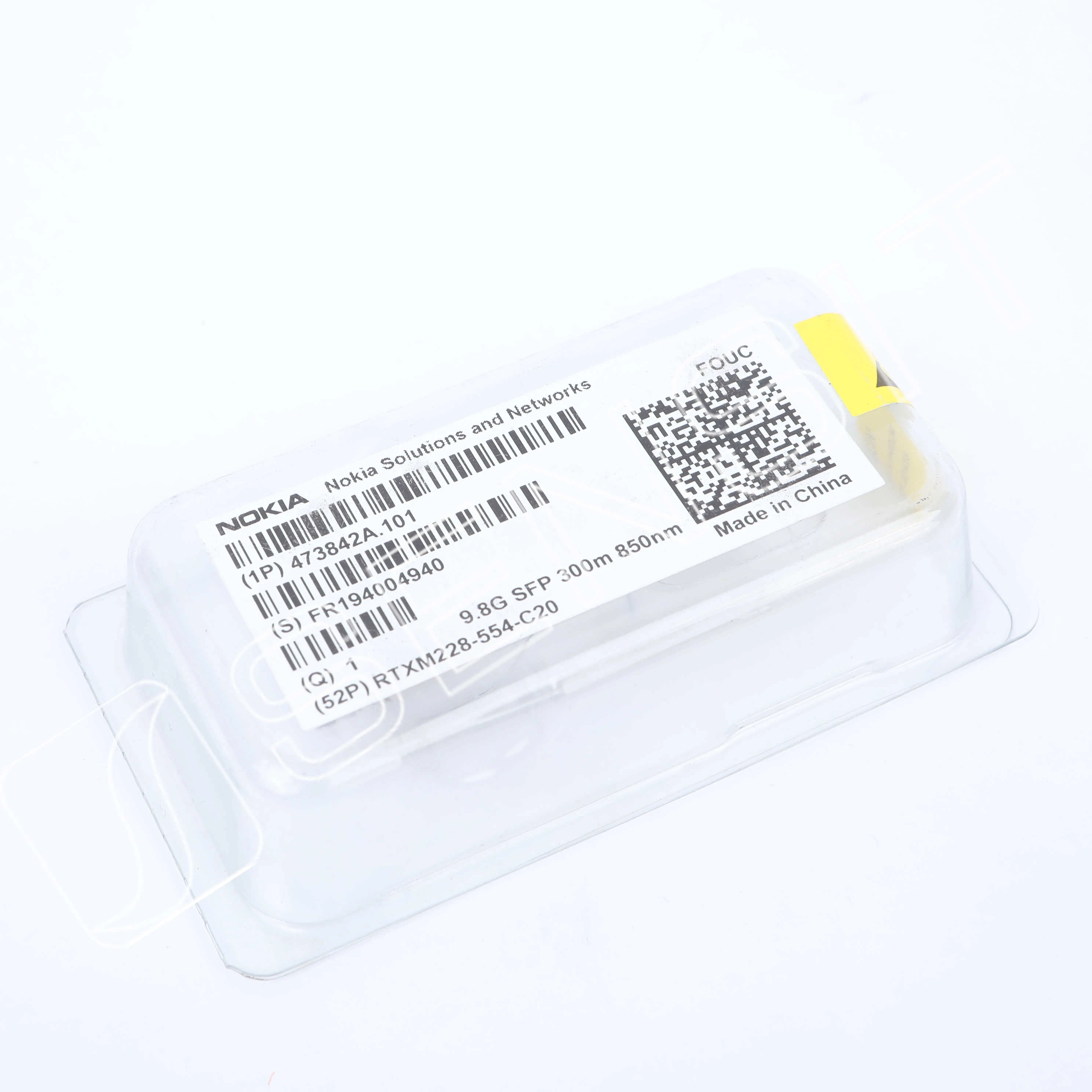 
2g 3g 4g Nokia sfp optical transceiver FOUC 9.8G SFP 300M-850NM 473842A transceiver module 