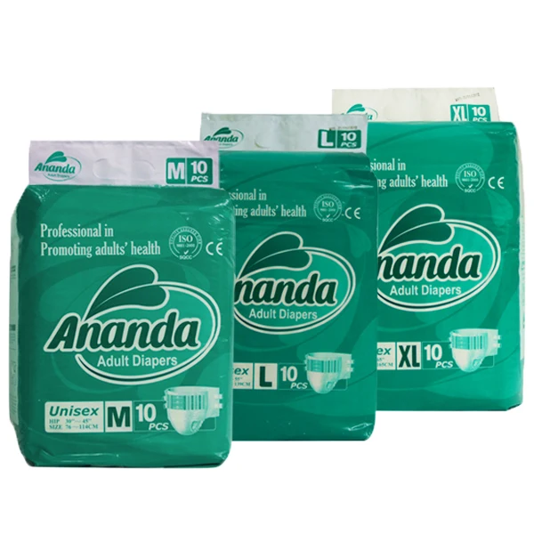 Disposable adult diaper with super absorption adult incontinent usage