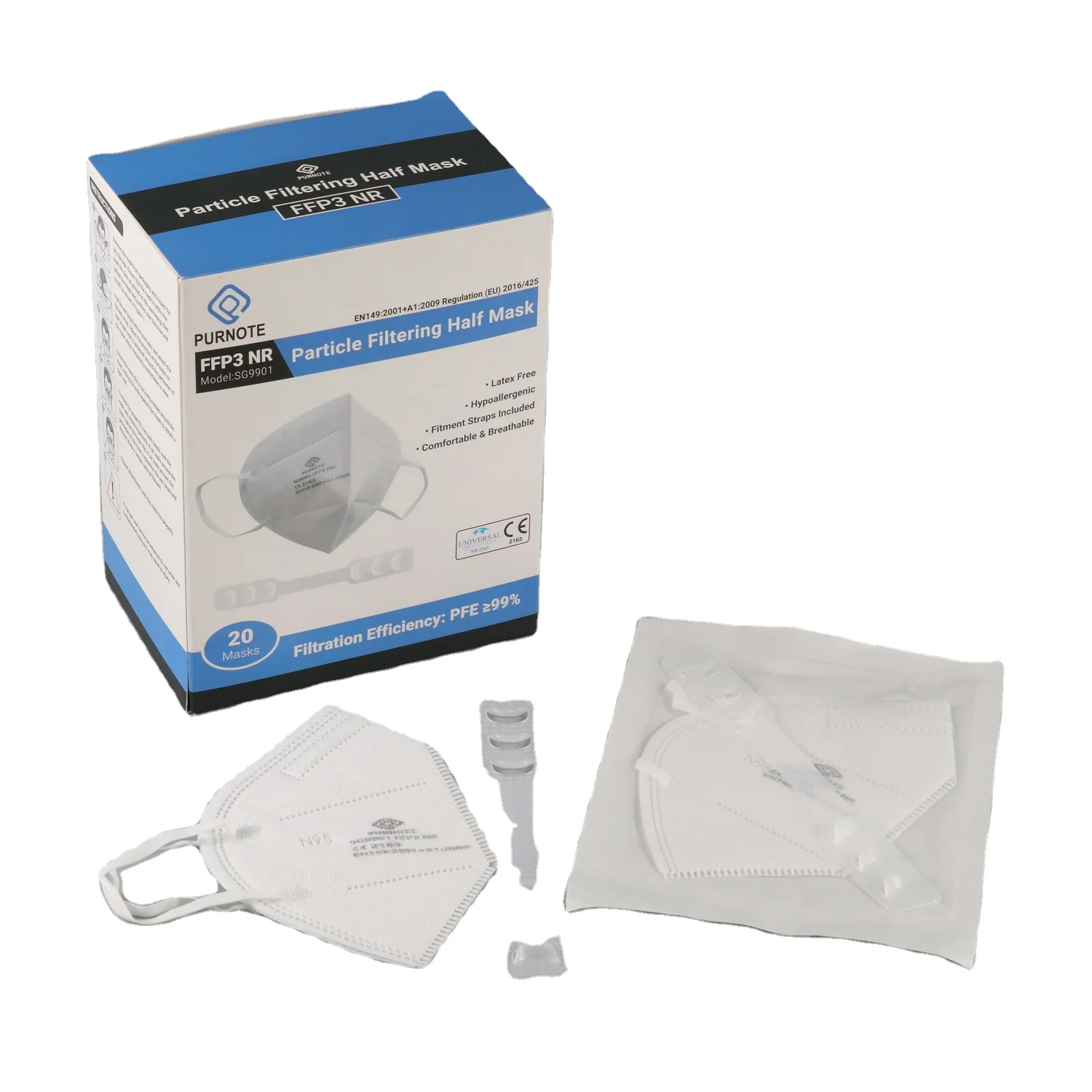 Частицы оптовая продажа уход за кожей лица маска CE 5Ply одноразовые защитные FFP3 порошковый Респиратор