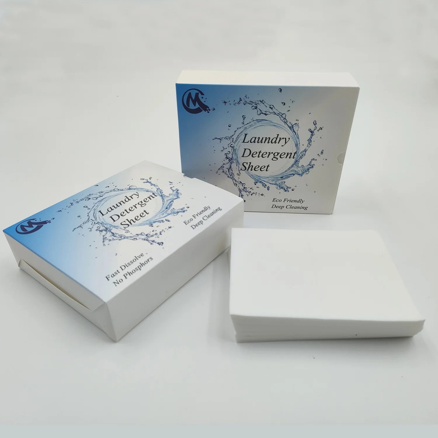 Pure Plant Laundry Detergent Strips Strong Deep Cleaning Baby Cloth Underwear Baby Laundry Detergent Paper Sheets