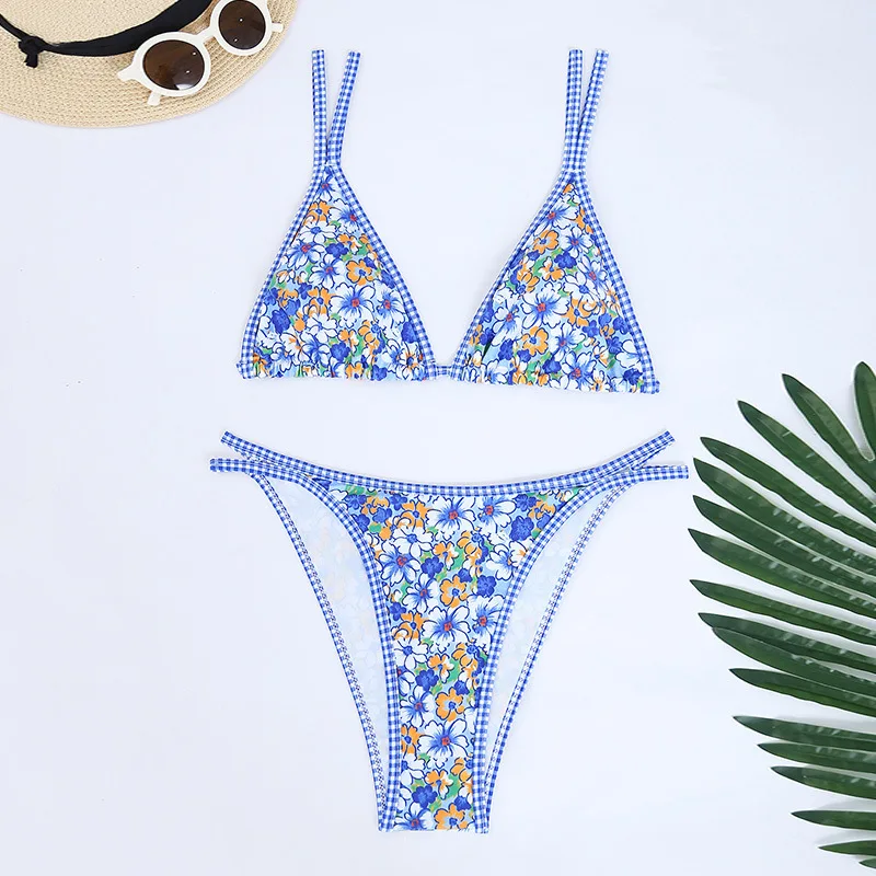 Cheap High Leg Beachwear Swimwear, Manufacturer String Swimming Swimsuits Brazilian Bikini Set