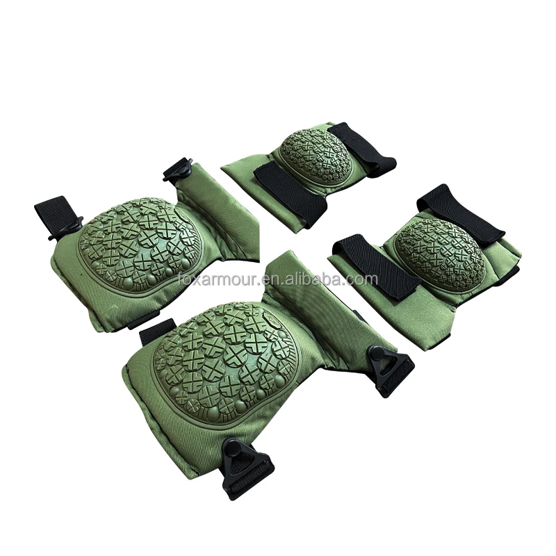Wholesale knee elbow pads with hard shell TPR new design for sports  training knee and elbow  factory price  hot sale
