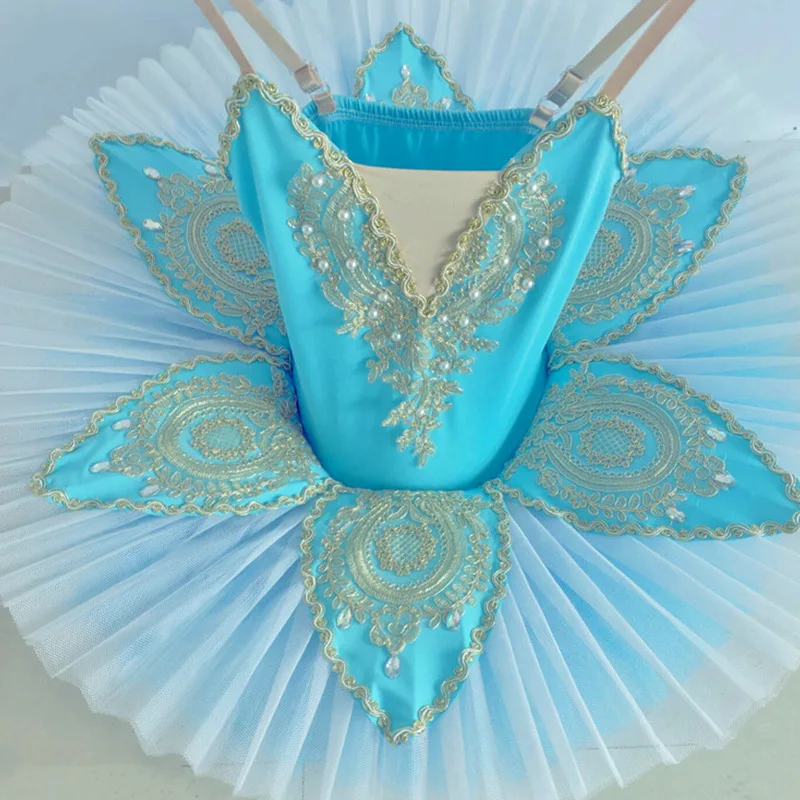 2023 New Arrival Ballet Tutu Dress Kids New Style Classical Tutu Dress Professional Performance Wear