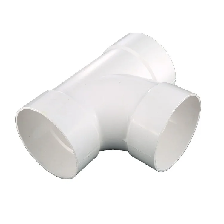 ASTM D2665 standard Plastic PVC UPVC pipe fittings welding pipe Drainage equal tee PIPEC1