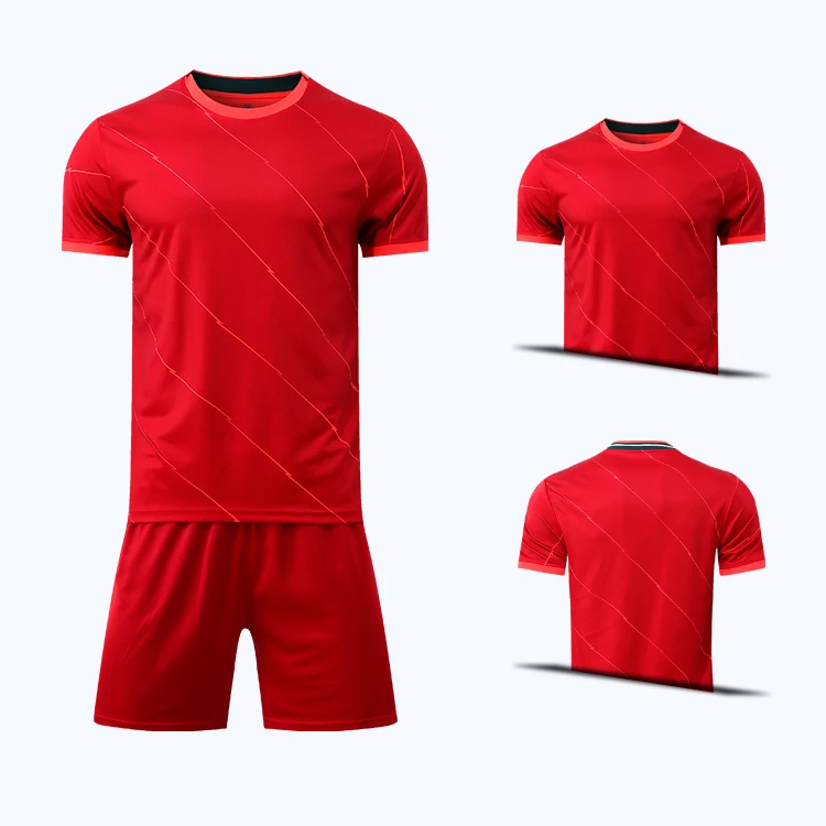 Customized Latest Design OEM Soccer Tracksuit Uniform Football Jersey