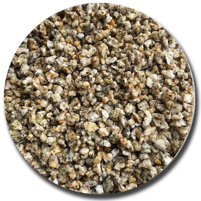 Color stone gravel sand aquarium for