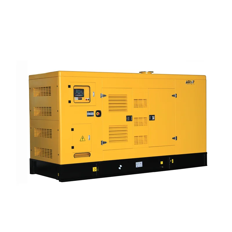 Soundproof 50kw Diesel Generator Set Brand New Engine 63kva Phase 3 Commercial Use