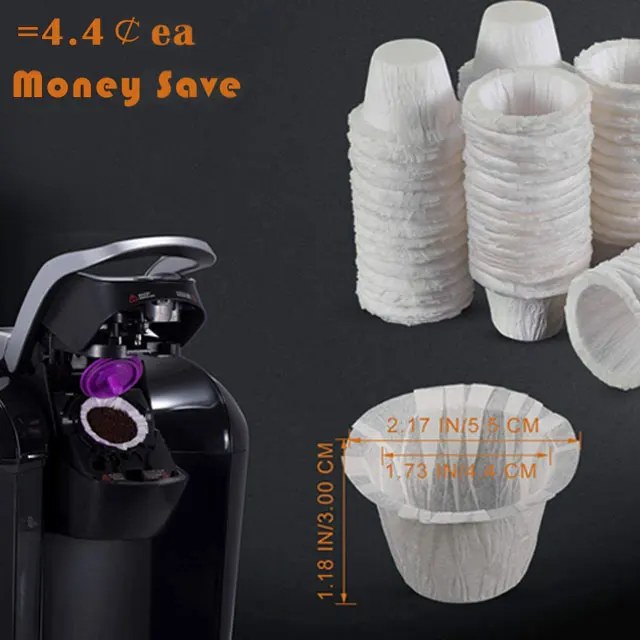 Universal Disposable Coffee Filter 360-Piece K Cup Coffee Filter Paper