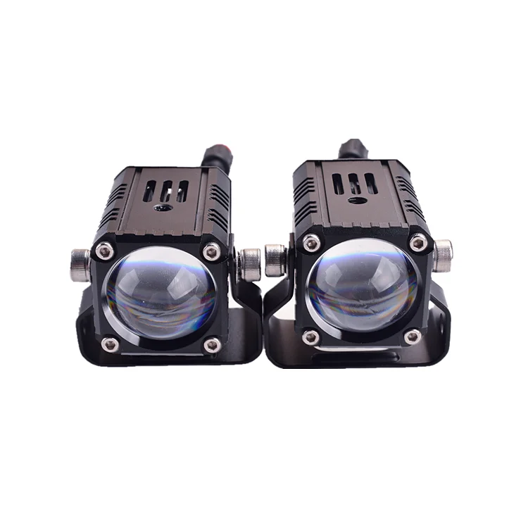 Senlo New X1 dual color mini driving light 4000LM led driving light fog light High Low Beam for motorcycles and cars