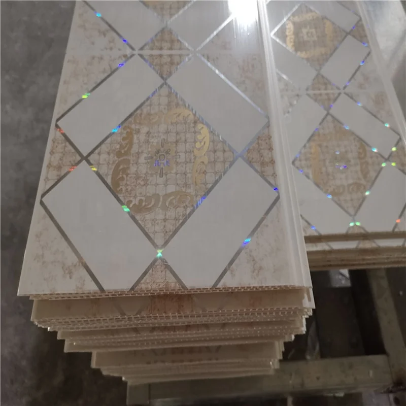 Fonyi Rich colors hot stamping pvc ceiling panel techo PVC cielo raso en PVC for kitchen