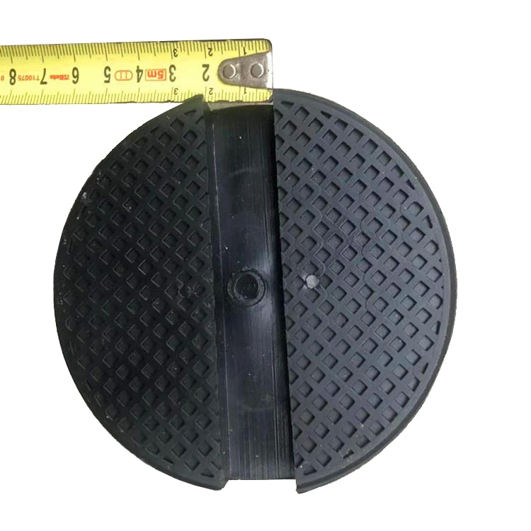 Hydraulic jacks pads Lifter height support block crane heightening head rubber plastic soft rubber protection head anti-skid pad