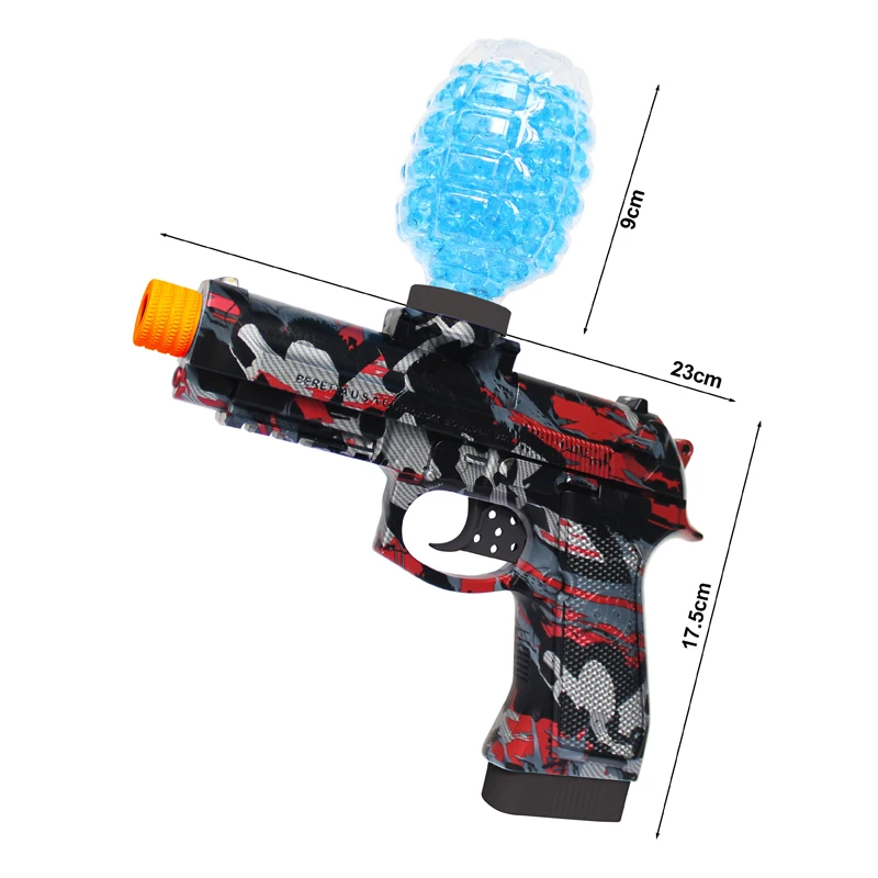 2024 New Full Auto Splatter Ball Blasters With 5000 Water Beads Ak Ejection Shooting Gun Toys Electric Gel Ball Blaster Gun