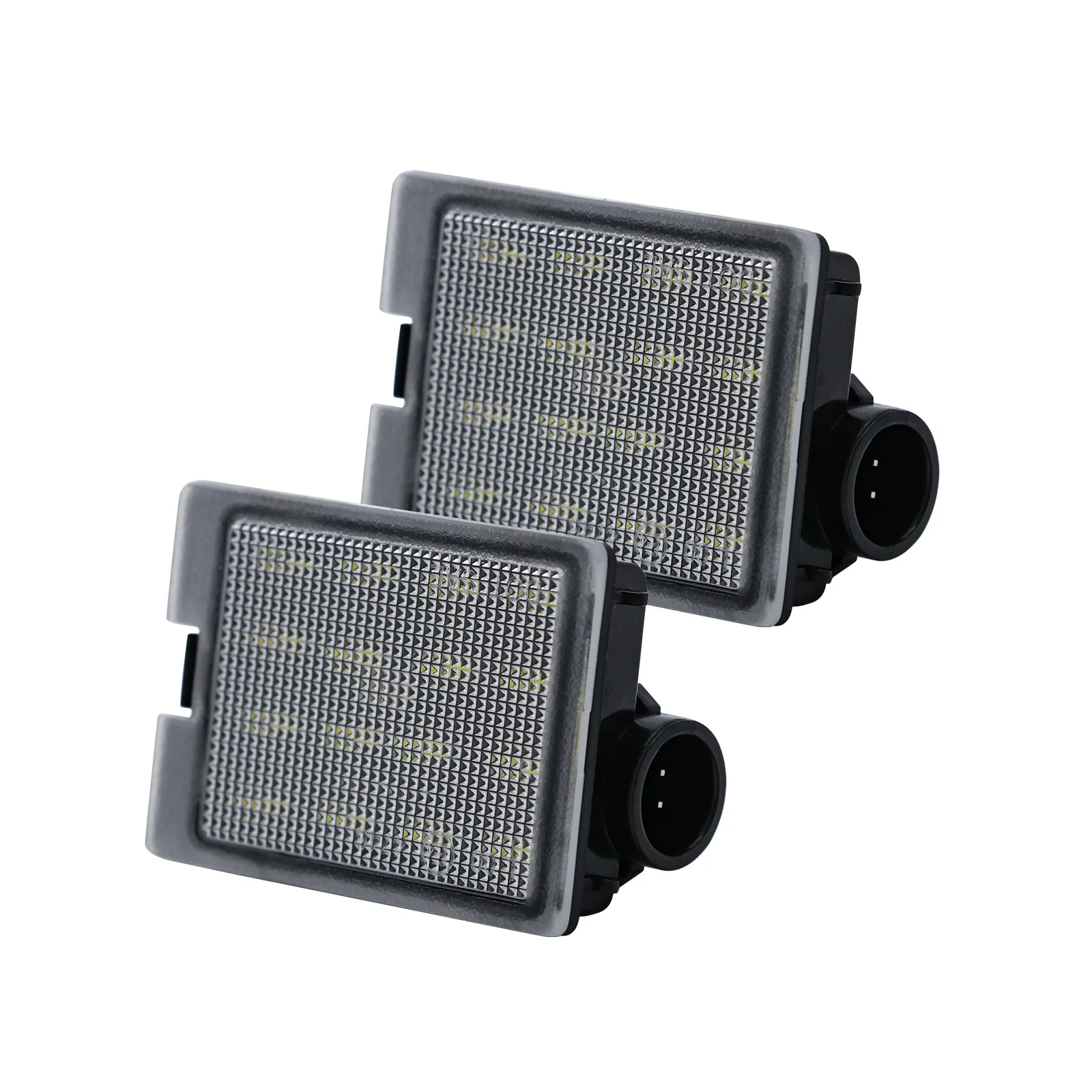 Ailead E-Mark SMD Manufacturer  White Error Free 12V LED License Number Register Plate Light  For Dodge Durango 2014-2020