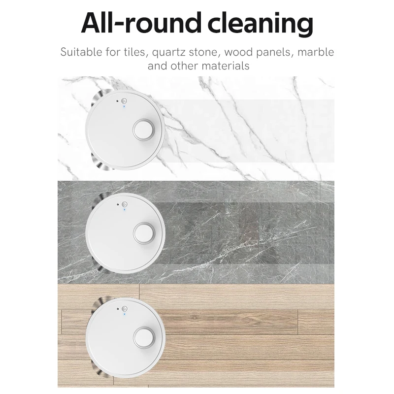 RYK OB12 Smart Affordable Robot Vacuum Cleaner Ultra Thin High Suction Mopping Automatic Sweeping Effortless Home Cleaning