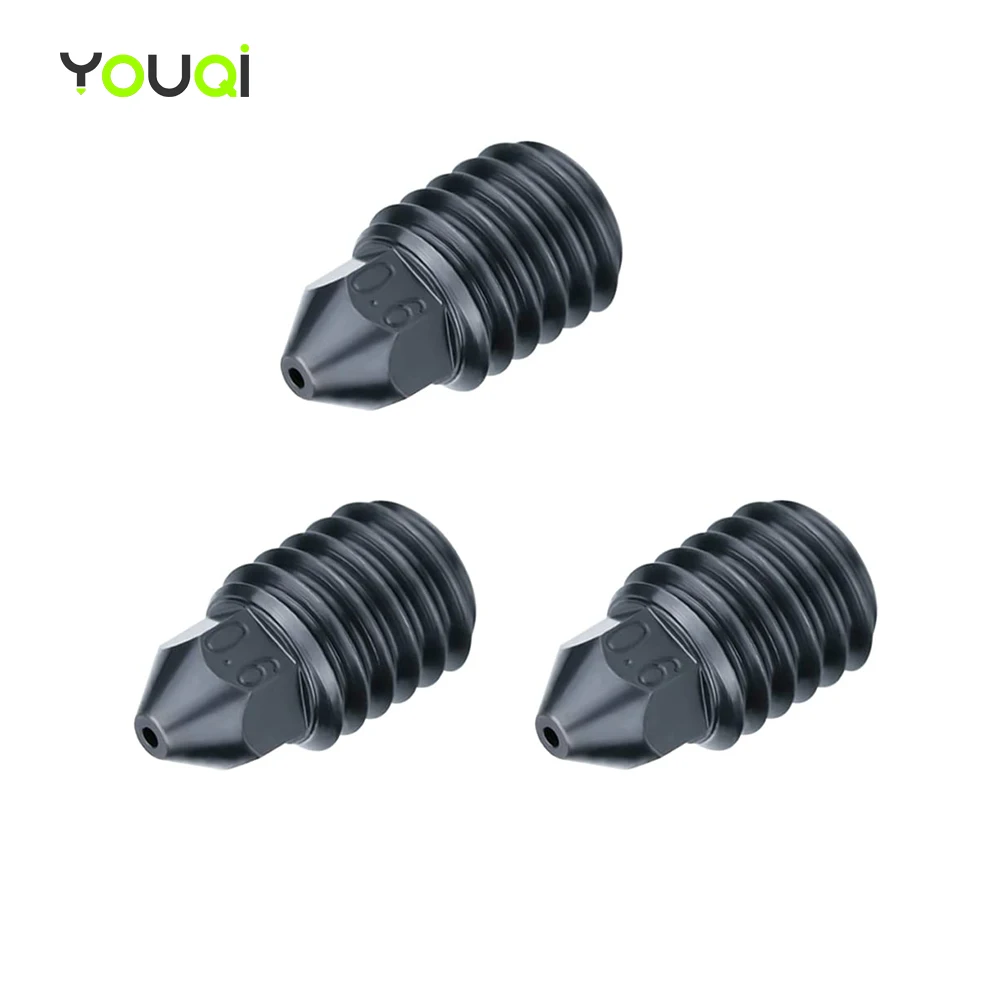 YouQi Hardened Steel Nozzle Extruder Head for Bambu Lab X1C P1P 3D Printer Hotend