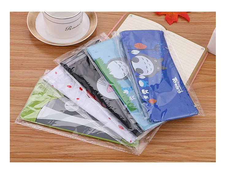 Wholesale Multi-color Cheap Price Factory Direct Sale Creative Cartoon Cute Oxford Pencil Case