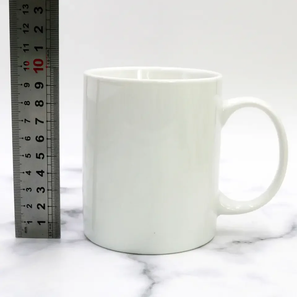 Personalized Porcelain White Mugs Customized Print Coffee Tea Mug