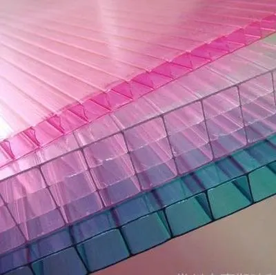 Manufacturer polycarbonate sunshine skylight sheet polycarbonate hollow sheet for car parking shade
