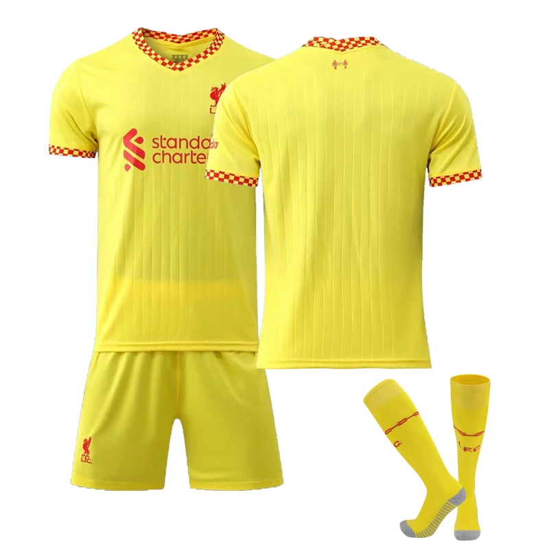 England West Football Club Yellow Custom Number Football Tracksuit Soccer Tracksuit Football Jerseys