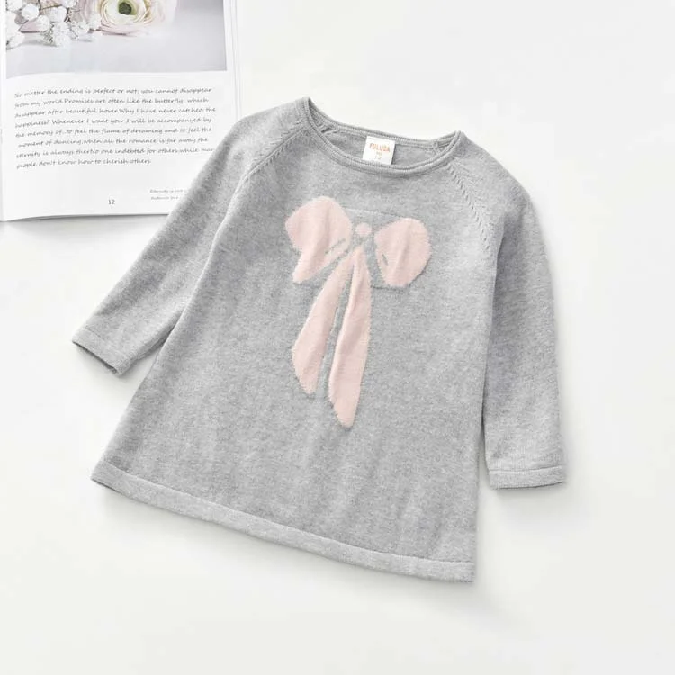 New arrival kids fall round neck cute cartoon bear sweater vest