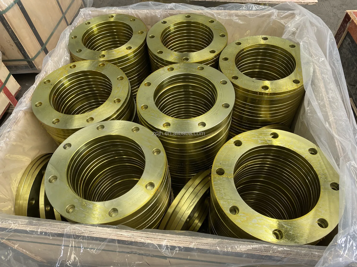 Steel Flat welding flange DIN 2576 PN10