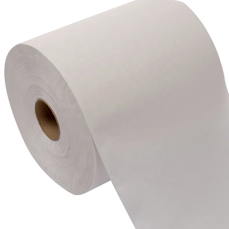 Wholesale 350 feet small toilet tissue hardwound roll paper towel