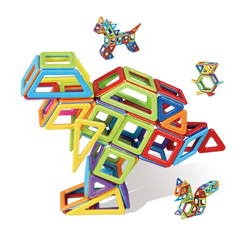 Magnetic Blocks of 3d magnetic cubes building blocks toy tiles for kids