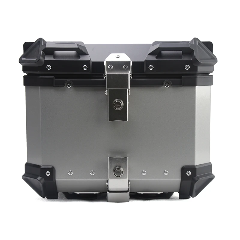 38L/35L/36L Motorcycle Top Box Trunk Helmet Storage Box Motorcycle Tail Boxes Aluminum Alloy