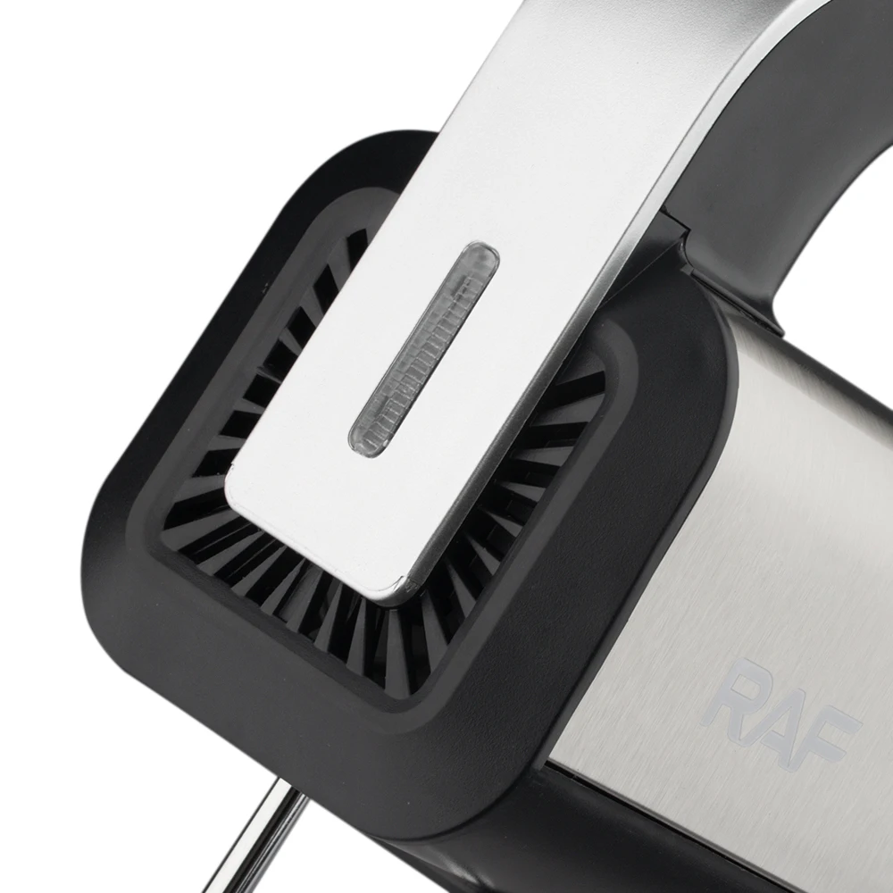 RAF Household Mini Cake Egg Cream Mixer Blender 5 Gears with Indicator Light 500W Electric Handheld Mixer