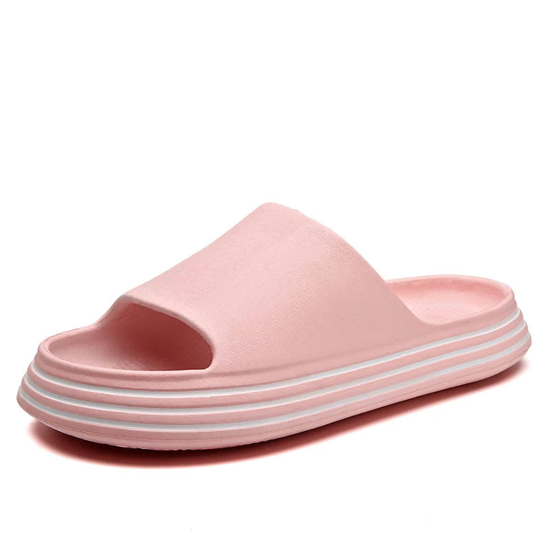 2021 new style Wholesale custom soft sandals men and women thick home slippers indoor outdoor non-slip men slippers