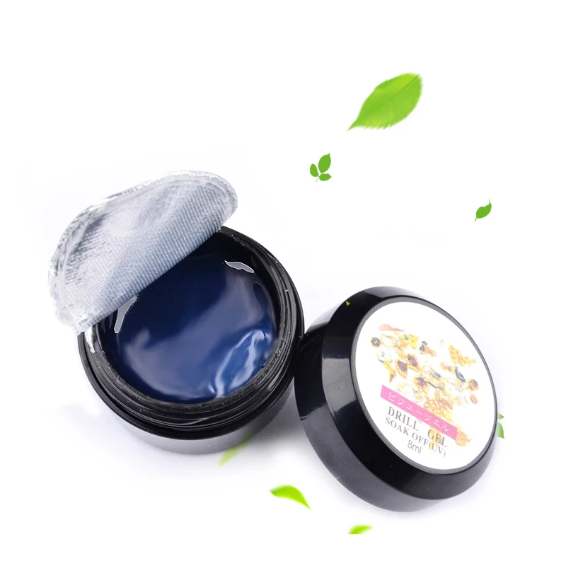 8ML Professional Super Sticky UV Gel Nail Polish Glue Crystal Rhinestones Decorations Adhesives Gel Nail Varnish Manicure Tools