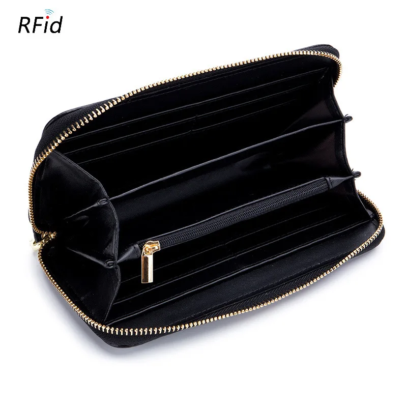 Anti Lost Italian Leather Wholesale Wholesalers Fashion Rfid Women Slim Card Holder Sale Bulk Order Custom Logo Wallet