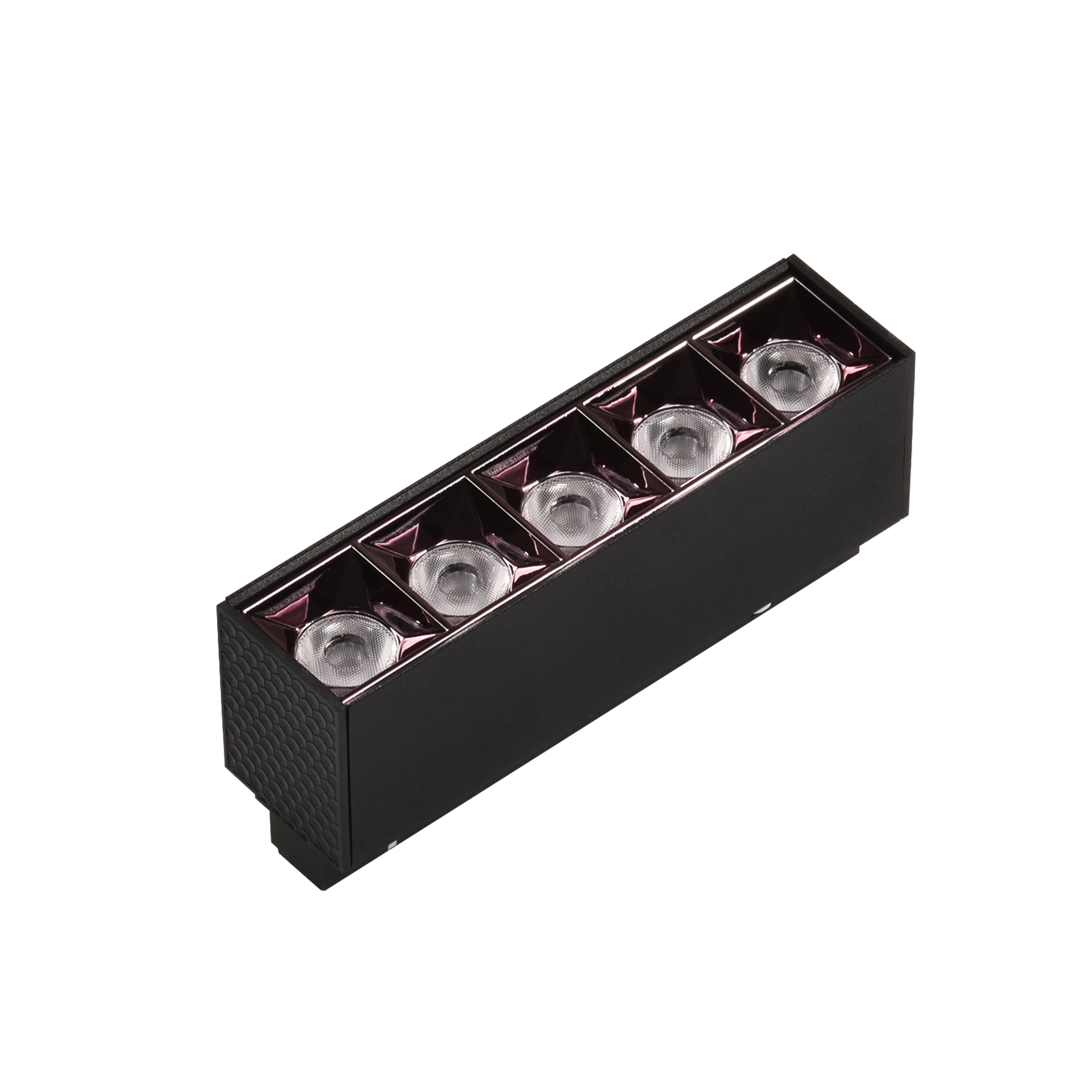 Factory Price Wholesale DC 48V Magnetic Lighting System Low Voltage 35 Series Rail Track 10W Track  Grille Light