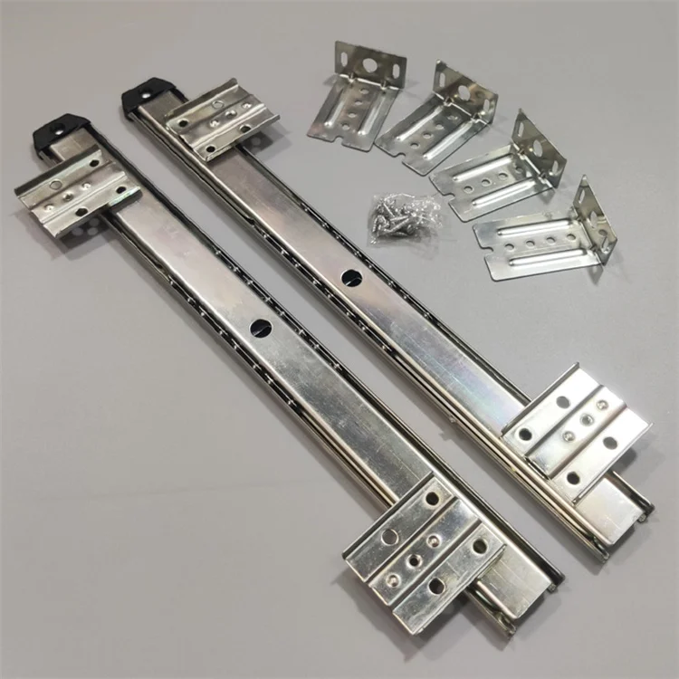 Newest Design Good Price Steel Under Adjustable Desk Computer Keyboard Drawer Tray Rack