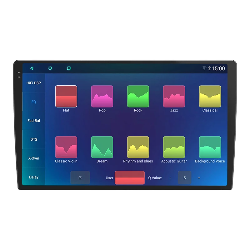 Qualcomm 3987 Octa Core Carplay 4G 6G 8G Android 9 10.36 Inch Car Radio Stereo