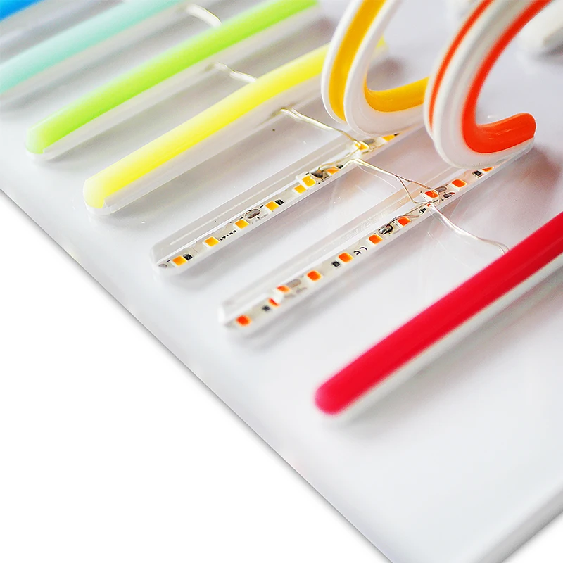 high quality 6mm neon silicone led silicone tube neon flex used for neon signs stand