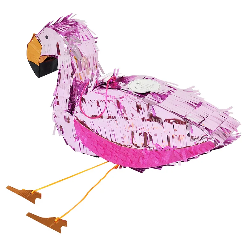 627057 16in Large 3D Flamingo Pinatas for birthday party wedding decoration custom maxican design cheap wholesale manufacturer