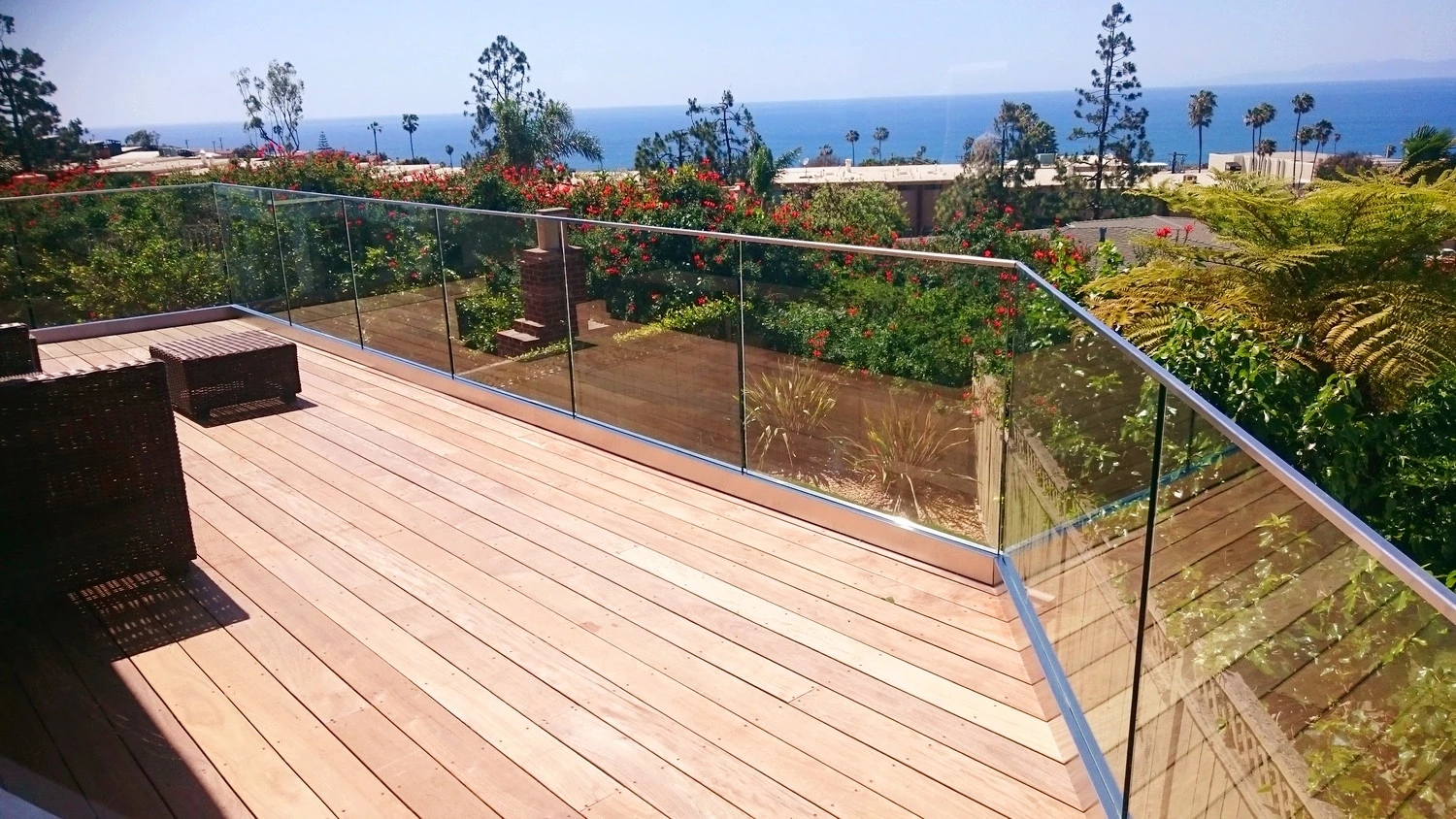 U Channel Glass Railing Perfiles De Aluminio, Glass Fence LED Aluminum U Channel Profile