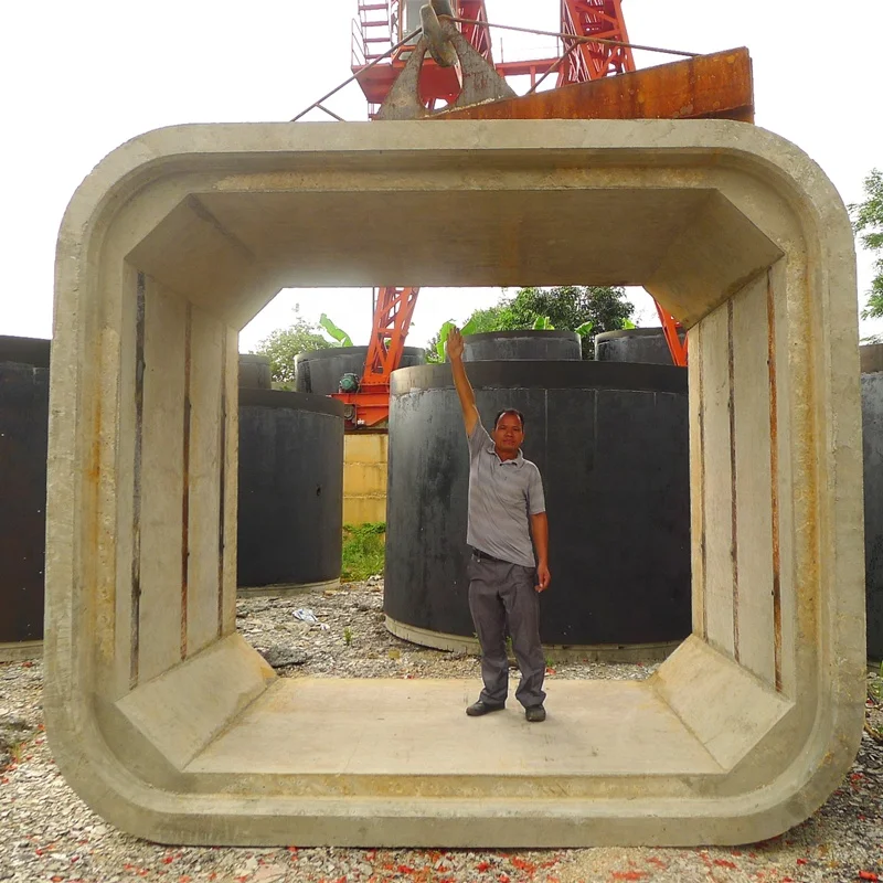 Reinforced Cage Concrete Cement Culvert Pipe Casting Mold